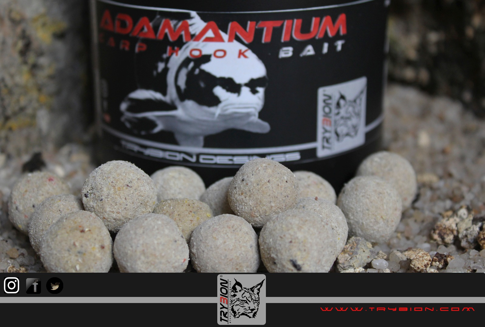 TRYBION HOKK BAITS ADAMANTIUM 18MM 200GR