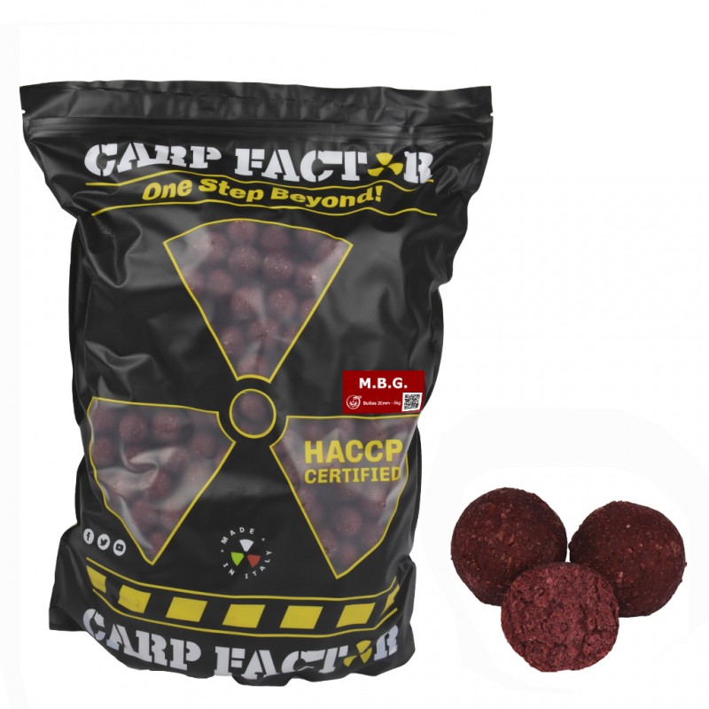 CARP FACTOR Boilies Pro Baiting Special M.B.G 5kg 20mm