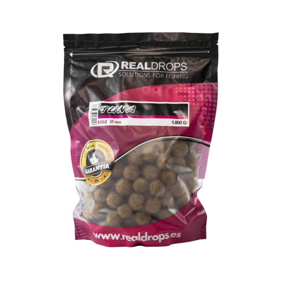 REAL DROPS Boilies Premium TUNA 1kg 20mm