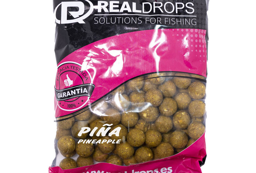 REAL DROPS Boilies Sweet Piña 1kg 20mm