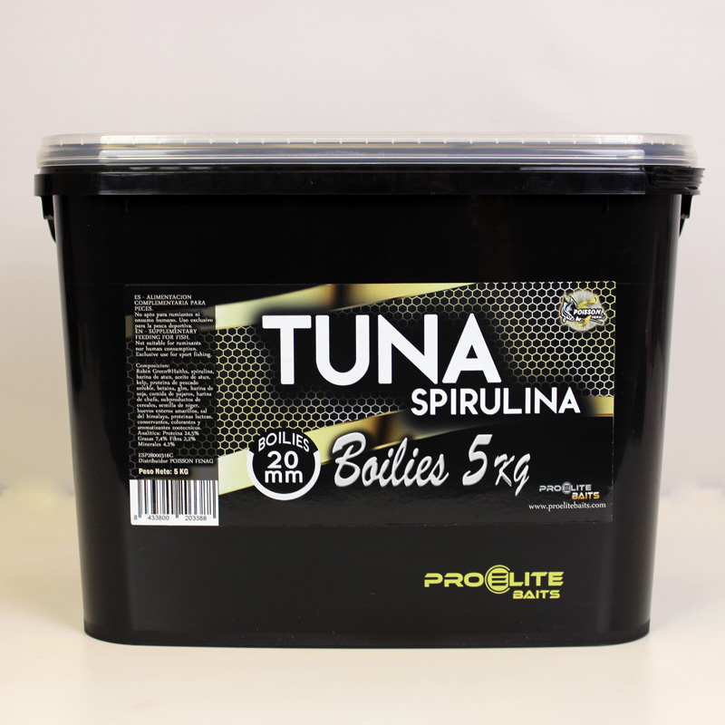 Poisson Fenag TUNA & SPIRULINA GOLD BUCKET 5 KG