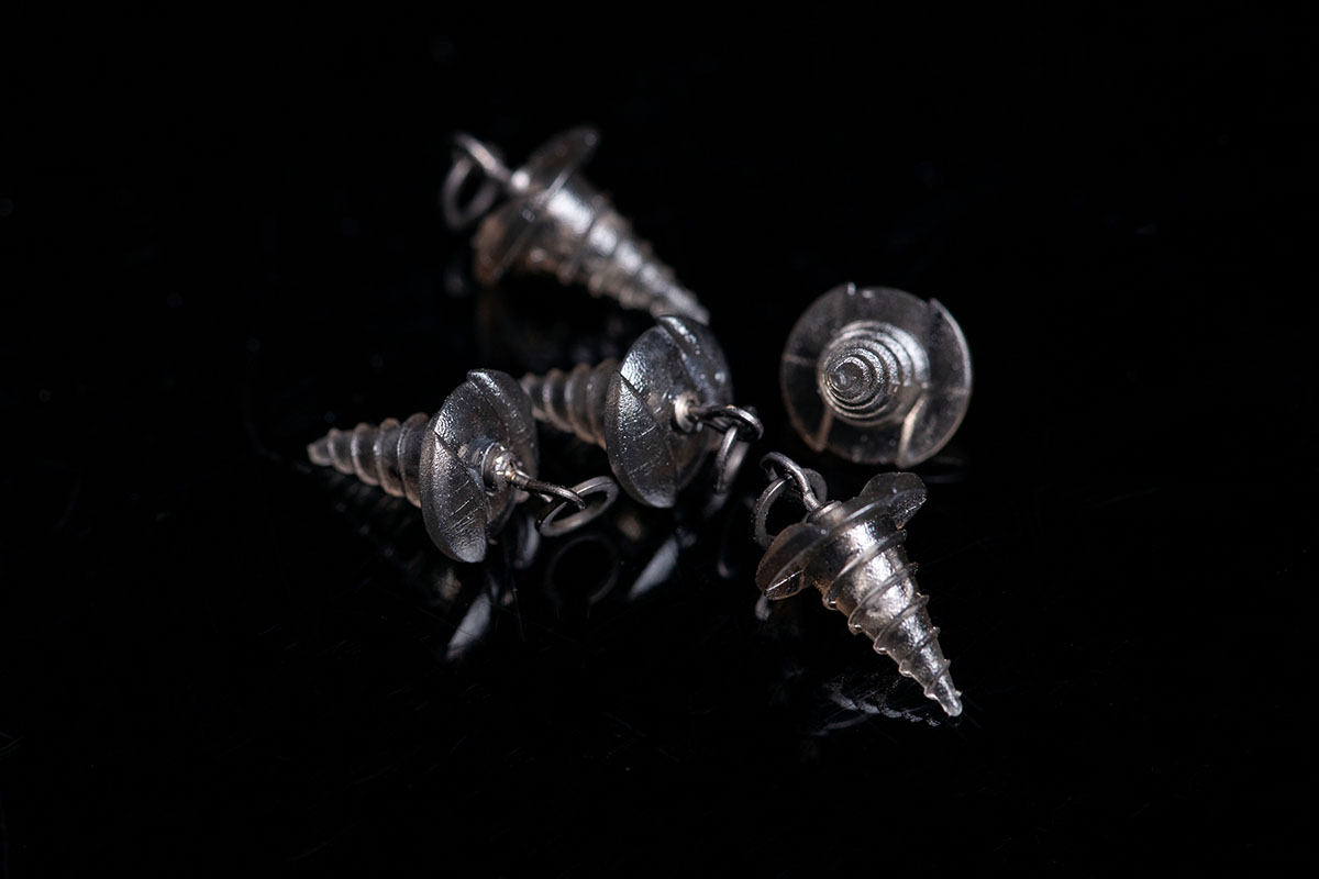RIDGE MONKEY RM-Tec Hook Ring Bait Screws Small 5un