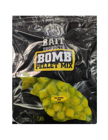 SBS Bomb Pellet Mix All Season Corn 1kg