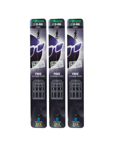 KORDA IQ D Rig size 6 Kurv 12 lb