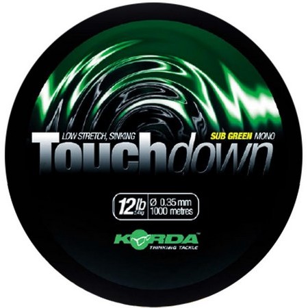KORDA Touchdown 12lb Green 0.35mm 1000m