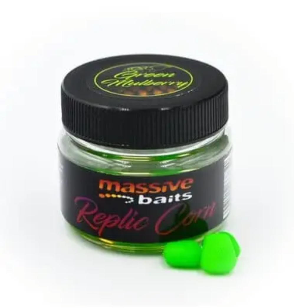 MASSIVE BAITS Maiz Artificial Green Mulberry 50ml