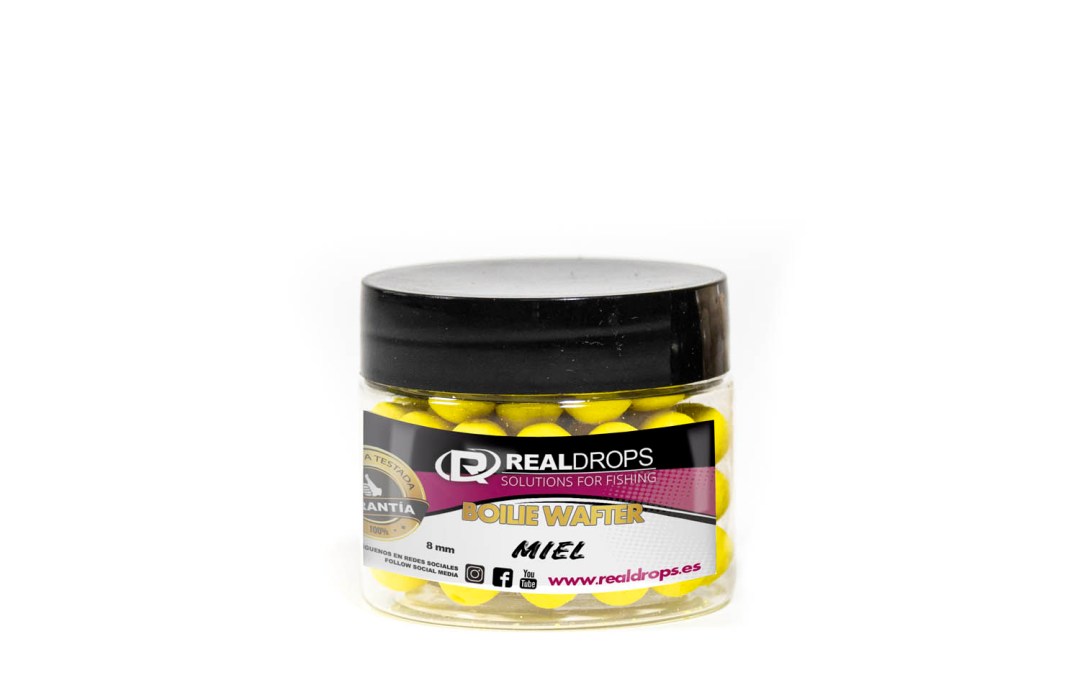 REAL DROPS Mini Boilies Wafter Miel 8mm