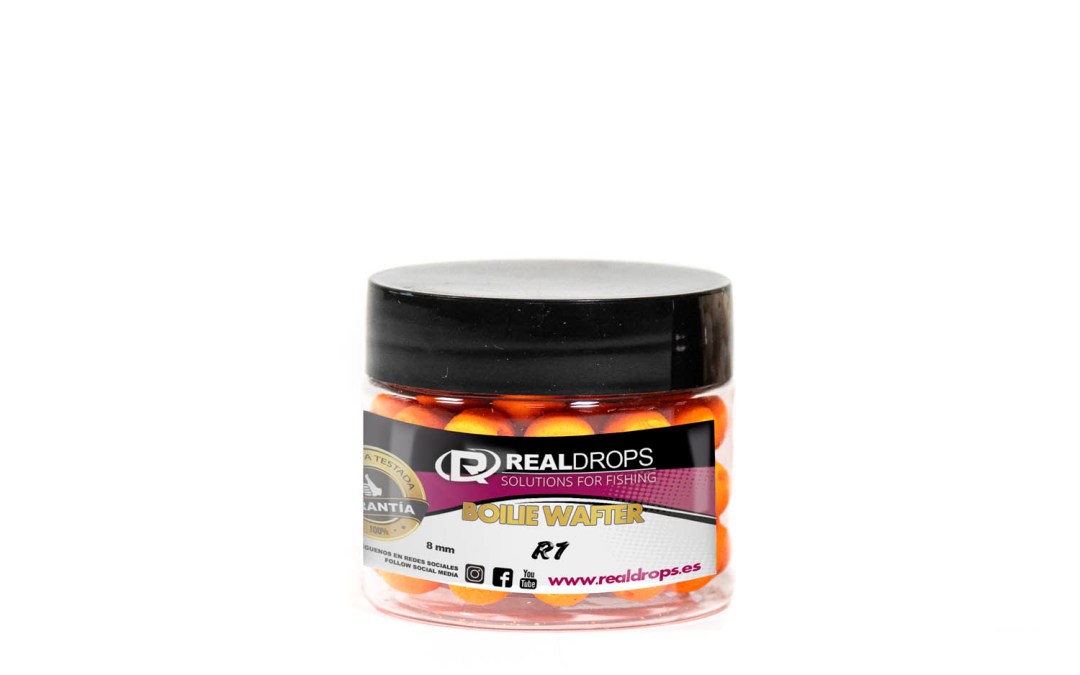 REAL DROPS Mini Boilies Wafter R1 8mm