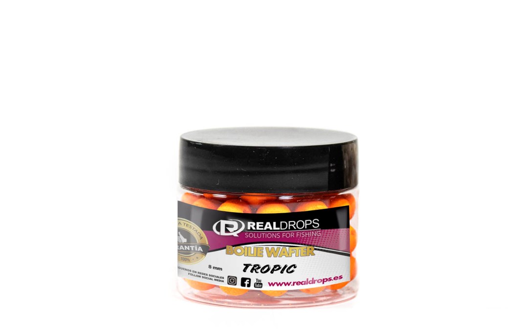 REAL DROPS Mini Boilies Wafter TROPIC 8mm