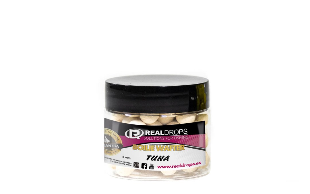 REAL DROPS Mini Boilies Wafter Tuna 8mm