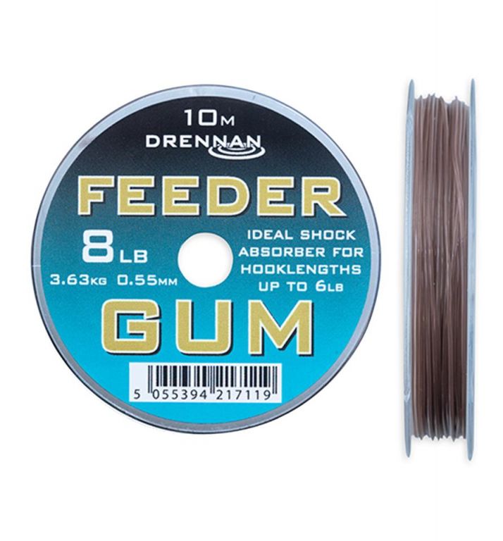 DRENNAN Feeder Gum 0,55mm 8lb 3,63kg 10m