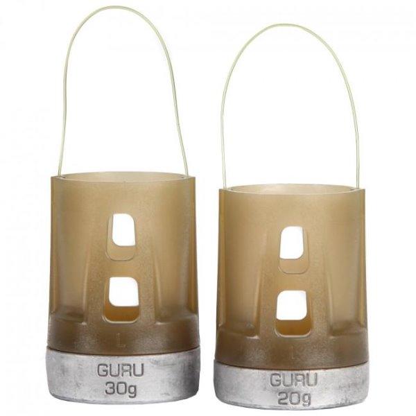 GURU Cebador X-Change Distance Feeder Solid Small Open End 40gr+50gr