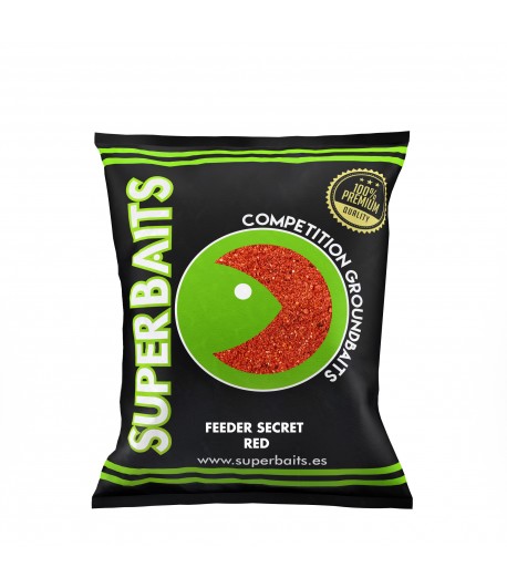 SUPERBAITS ENGODO Feeder Secret Red 1kg