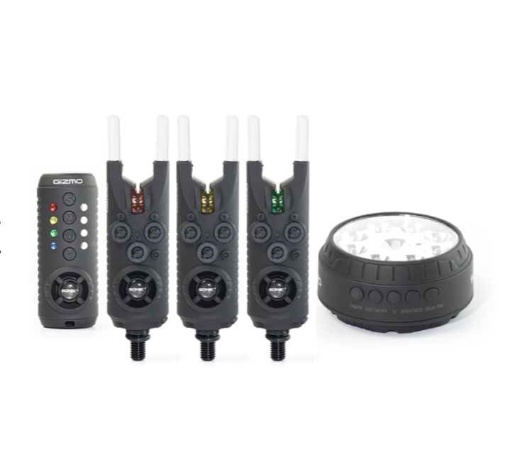 SONIK GIZMO 3+1 alarmas + luz de bivvy