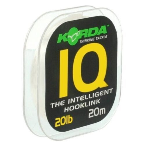 KORDA IQ the intelligent Hooklink 20lb 20m
