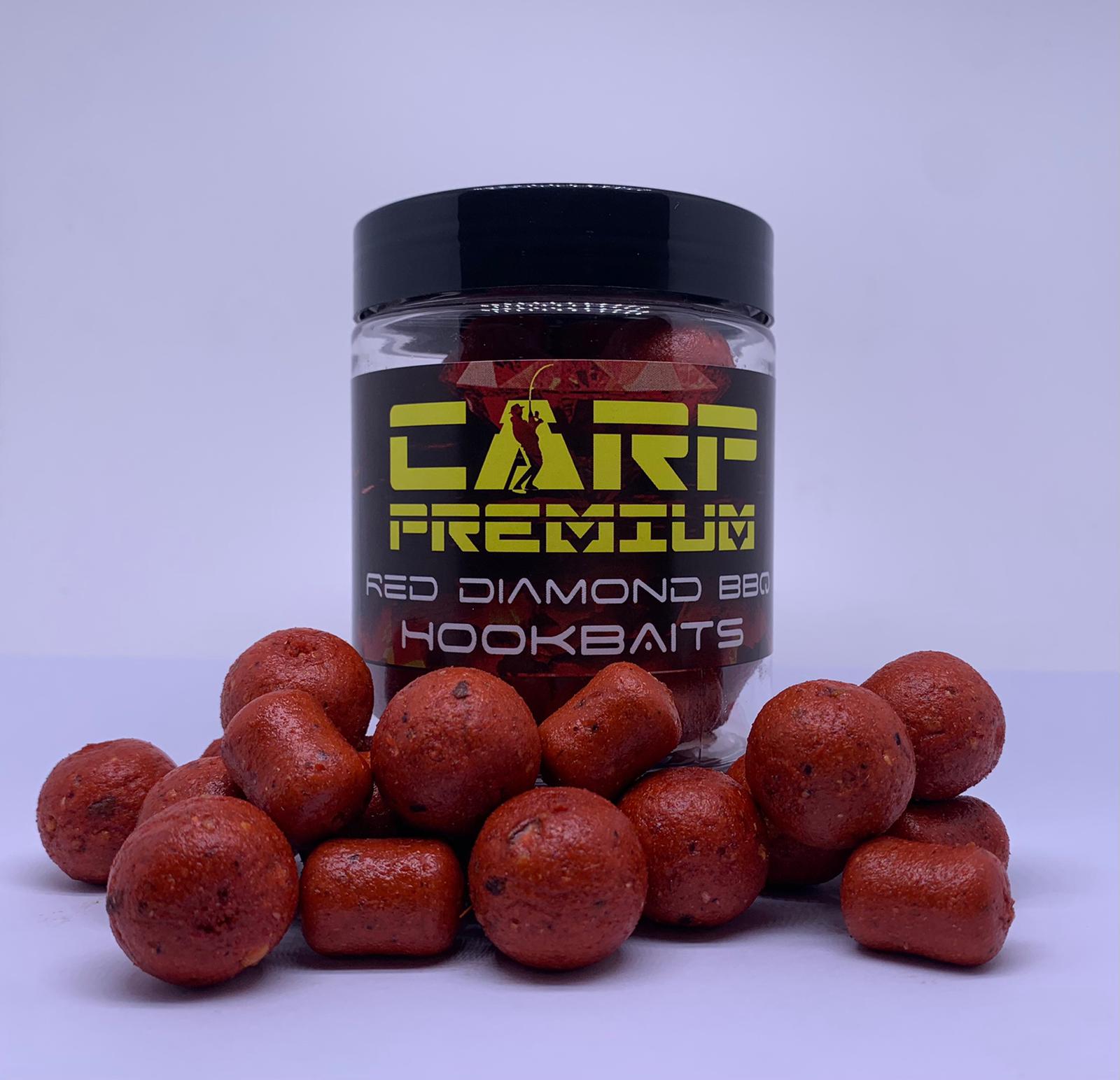 CARP PREMIUM Hook Baits Red Diamond BBQ