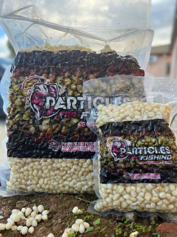 PARTICLES FOR FISHING Maiz Blanco 1kg