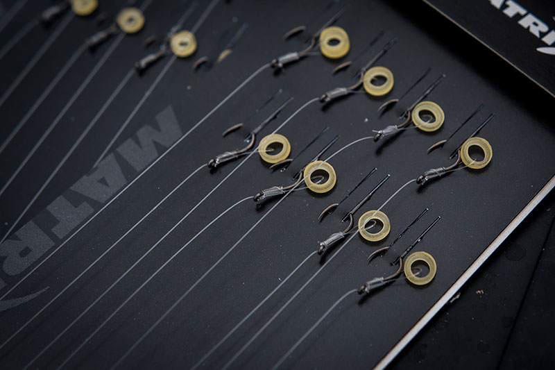 MATRIX MXC-3 Bait Band Rigs 15cm size 14 0.165mm - Imagen 2