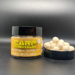 CARP PREMIUM Mini Boilies Scopex Cream 9mm