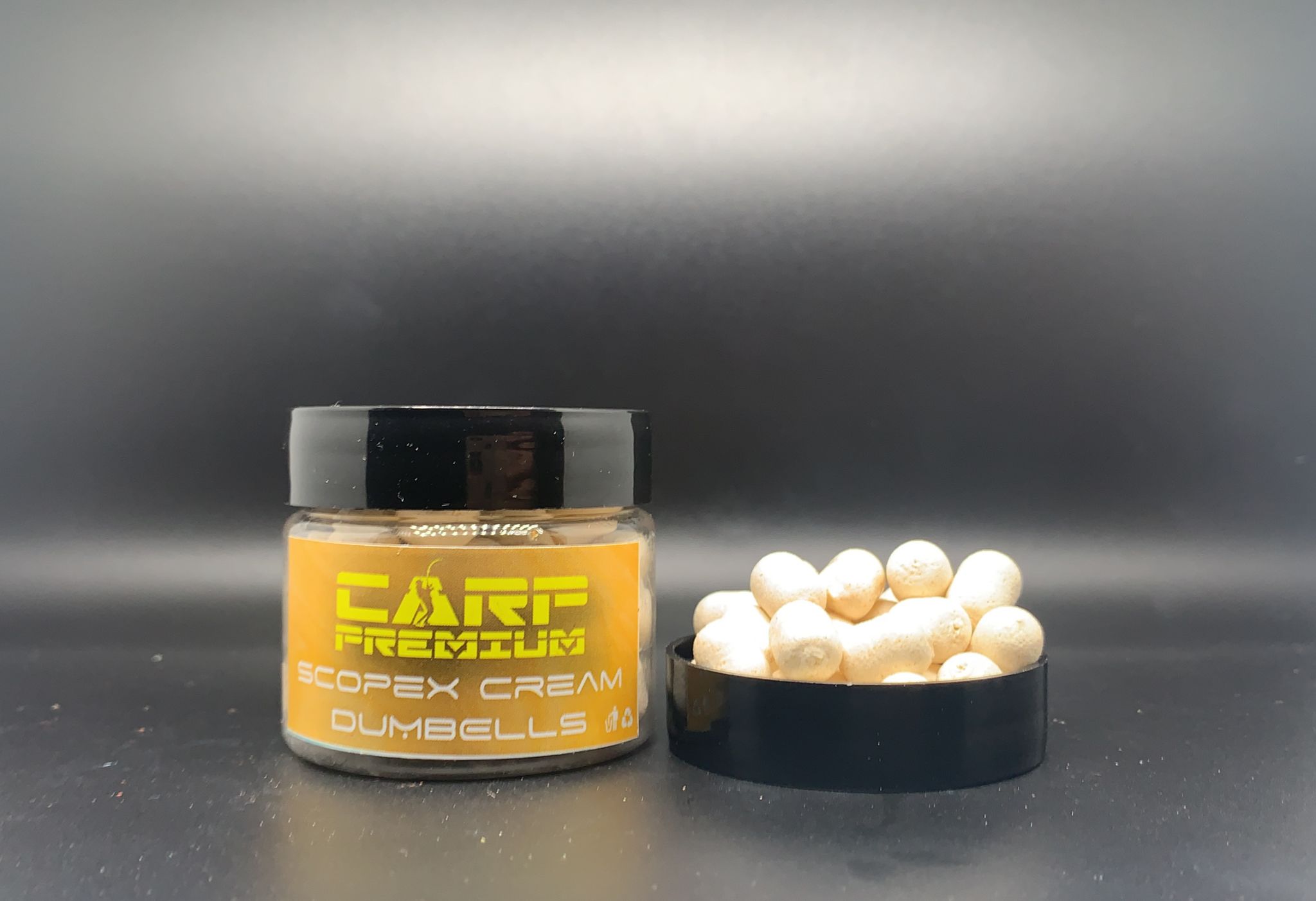 CARP PREMIUM Mini Dumbells Scopex Cream 11x7mm