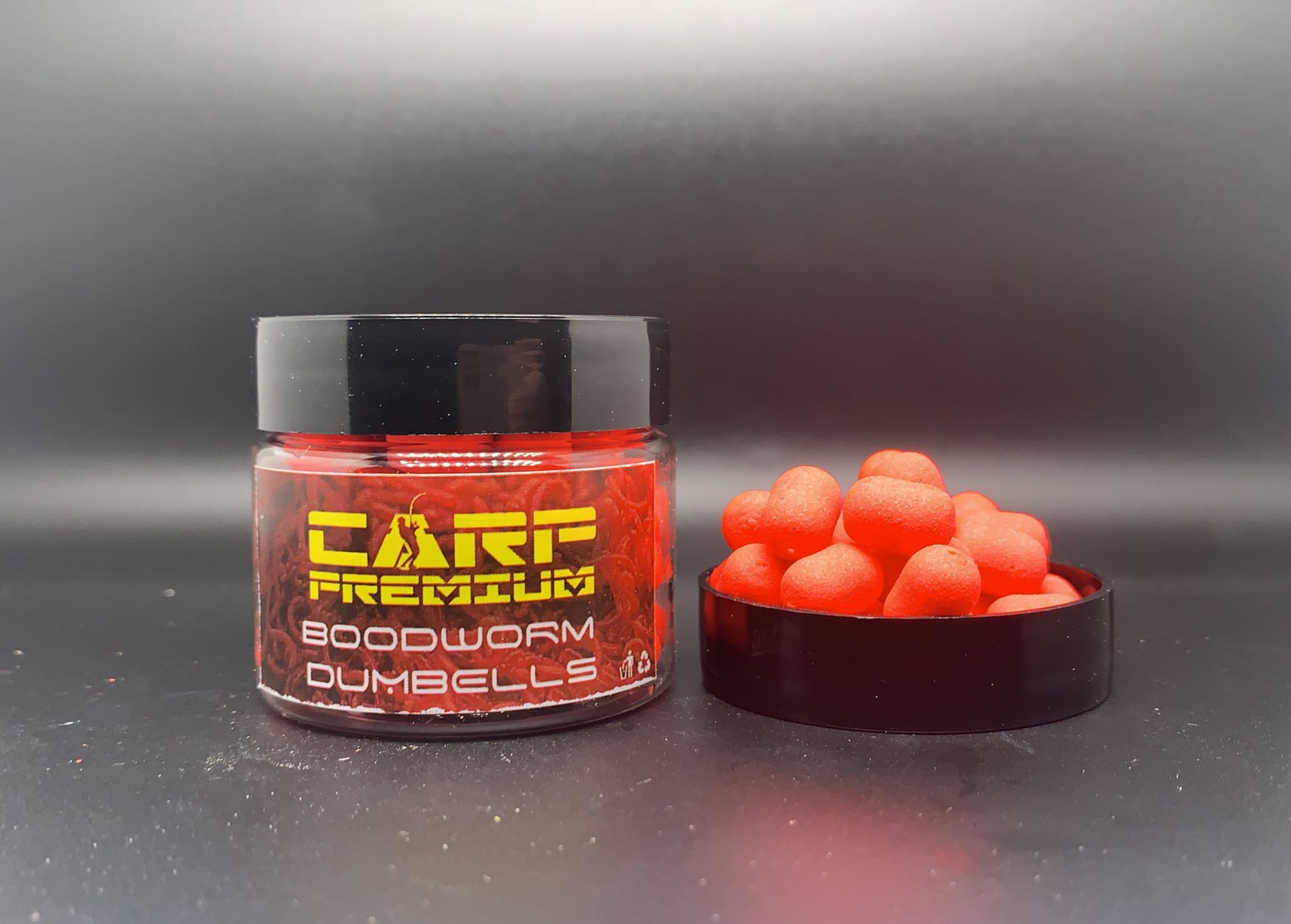 CARP PREMIUM Mini Dumbells Boodworm 11x7mm