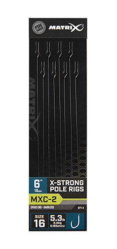 MATRIX MXC-2 Pole Rigs 15cm size 16 0.165mm