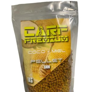 CARP PREMIUM Pellets Coco Miel 6mm 1kg
