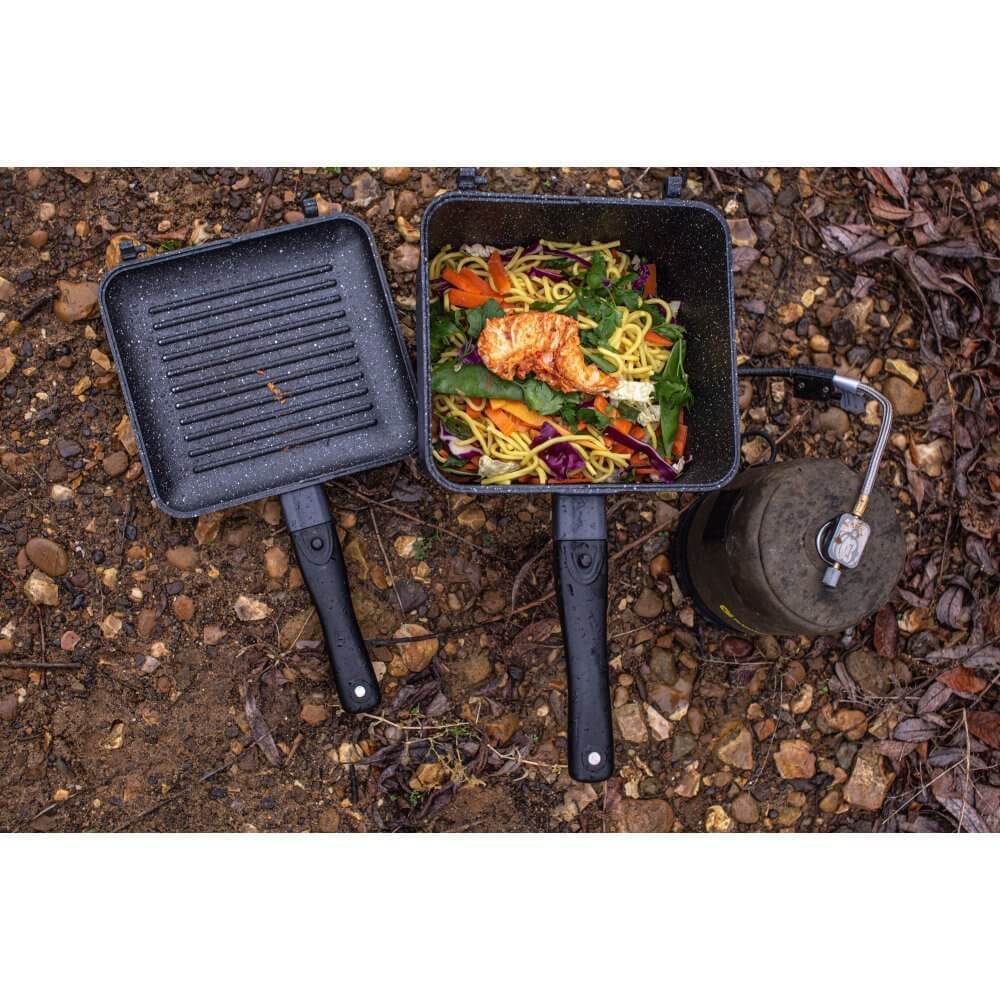 RIDGE MONKEY Connect Deep Pan & de Grindle XL Granite Edition - Imagen 2