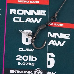 NASH Ronnie Claw 20LB 9.07KG SKLINLINK MICRO BARB SIZE 6