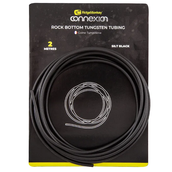 RIDGE MONKEY Rock Botton Tungsten Tubing 2m Silt Black