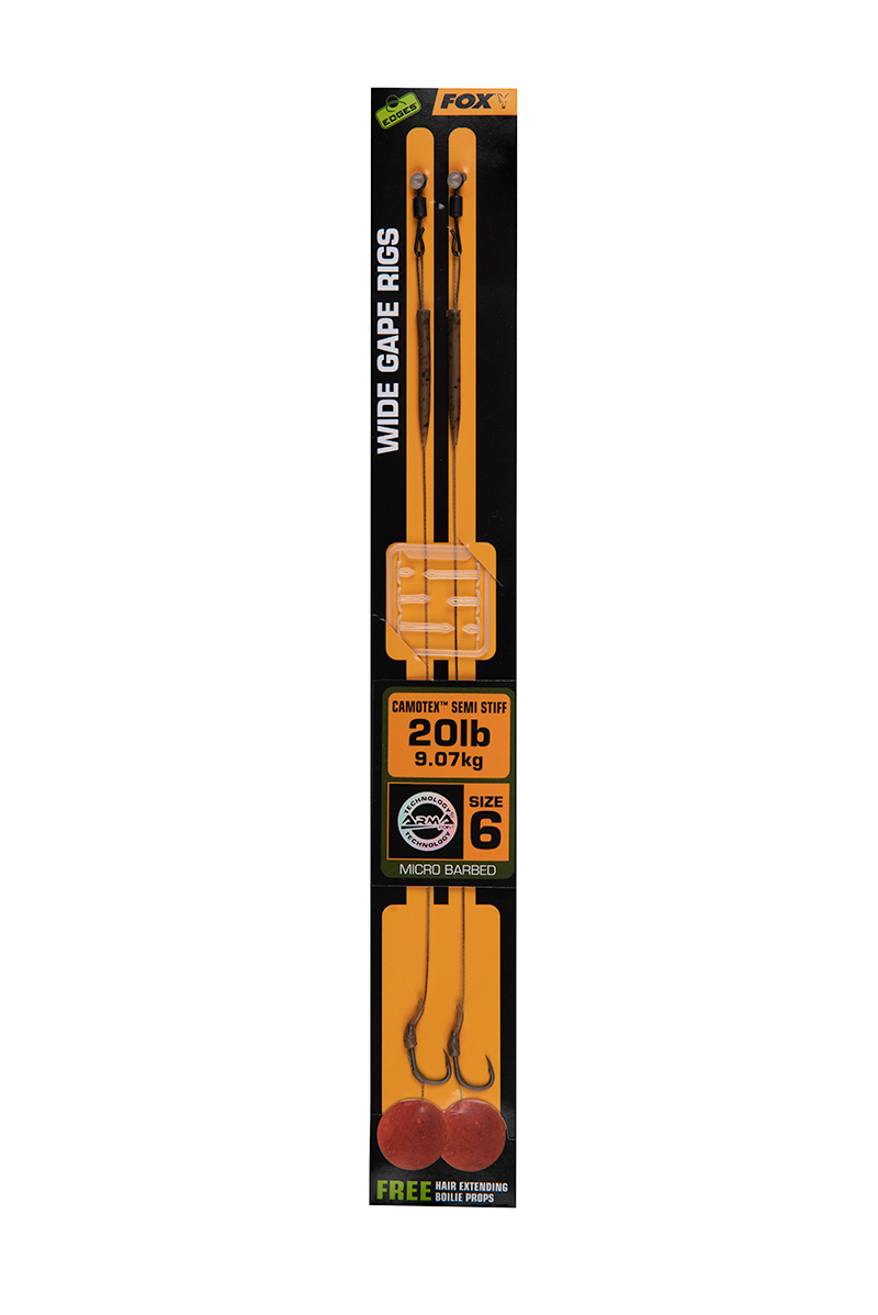 FOX Rigs Wide Gape Nº6 20lb