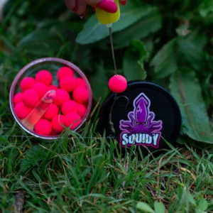 Tactica Baits pop ups Squidy Rosa Fluor 15mm