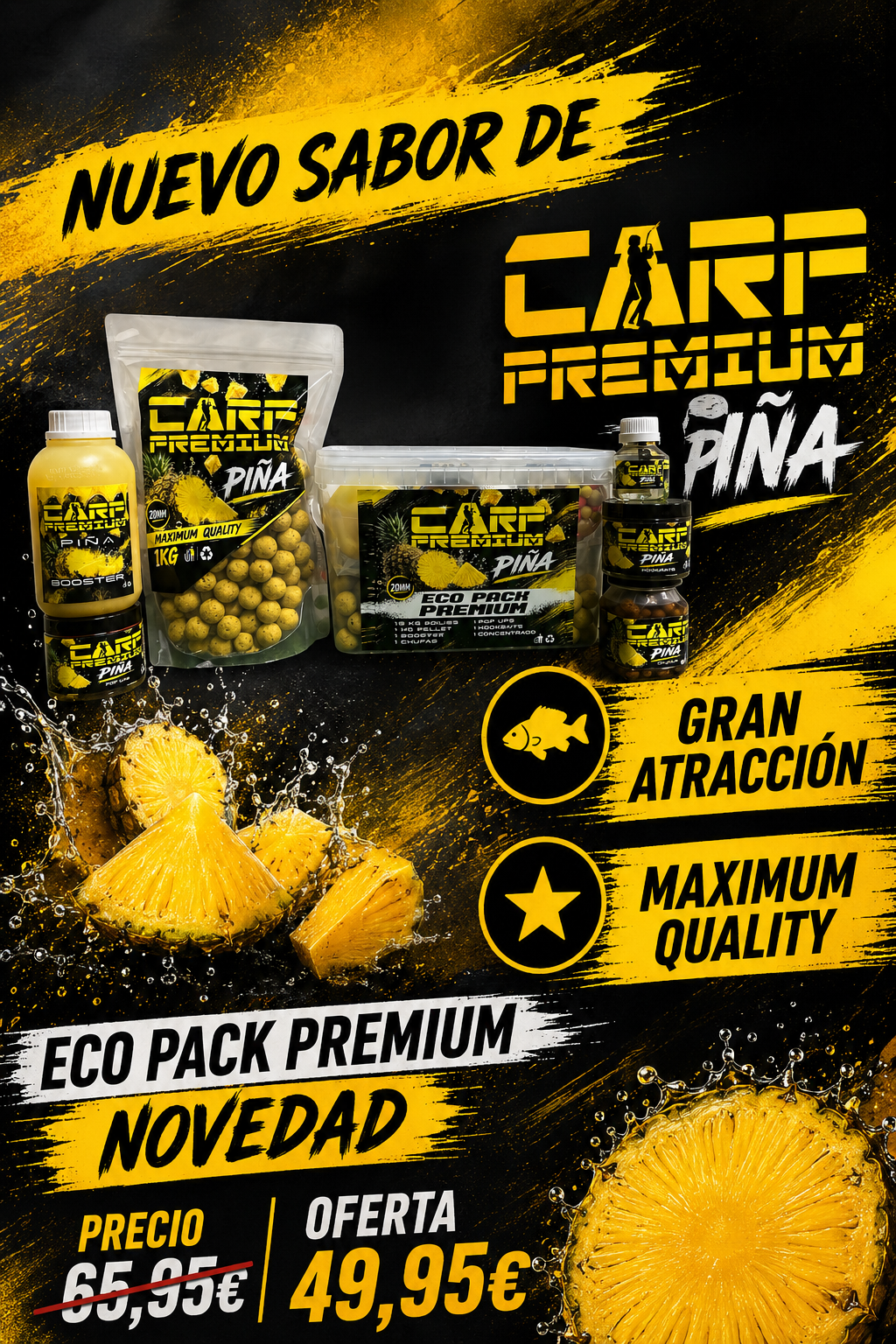 CARP PREMIUM Eco Pack Premium PIÑA